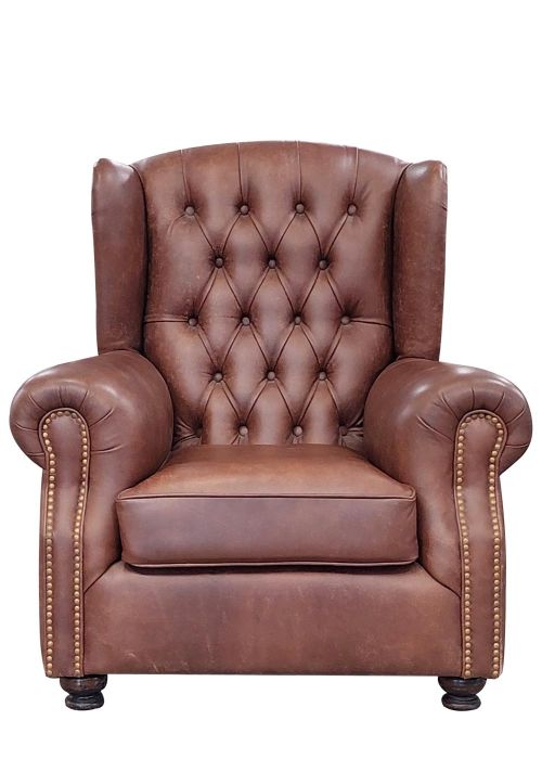 Sillon de Cuero Coventry 1 Cuerpo