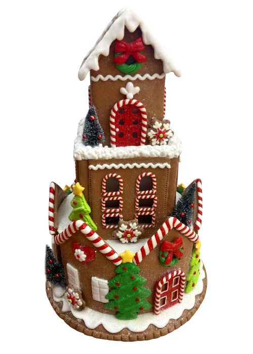 Torre Casita de Jengibre Marron