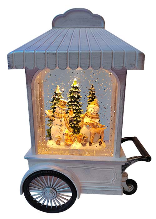 Linterna Carrito Blanco Blanco