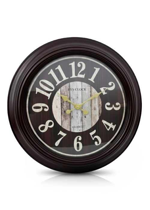 Reloj de pared estilo vintage industrial