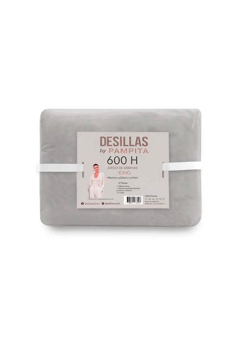 JGO DE SABANA WASHED 600 H LISA KING Neutro