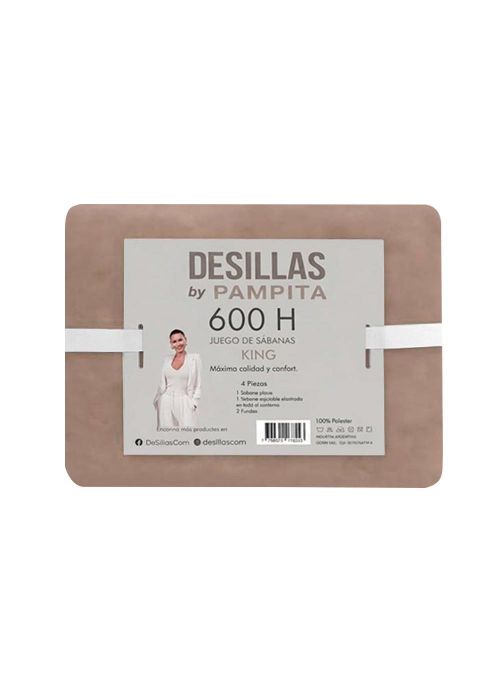 JGO DE SABANA WASHED 600 H LISA KING Beige