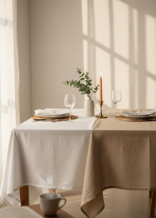 Mantel Tusor 2.20 x 1.50