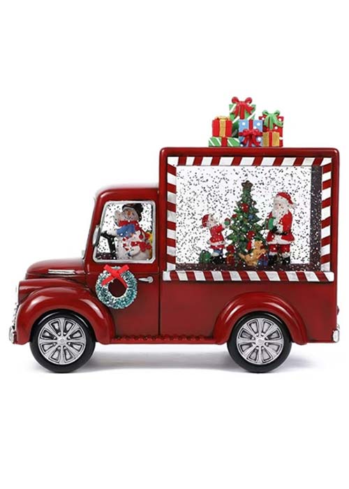 Camion Navideño Rojo