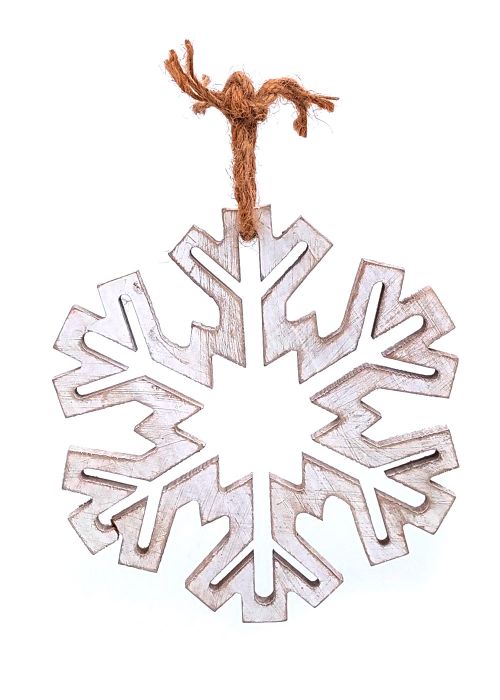 Colgante De Pared Con Copos De Nieve De 9P