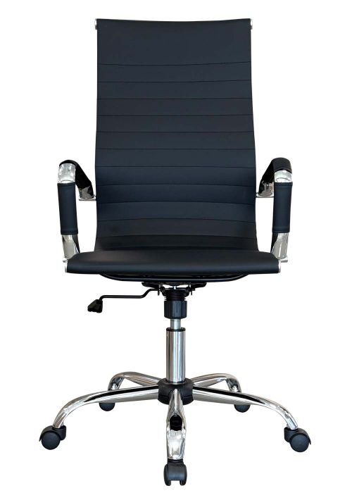 Sillón Chambers Tapizado Negro