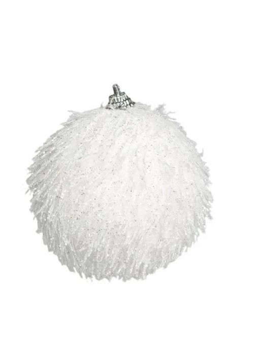 Set de 2 Esferas Nevadas Invernales Blanco