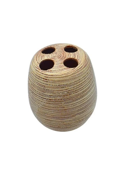 Set Accesorios De Baño 3 Piezas Resina Simil Piedr Neutro