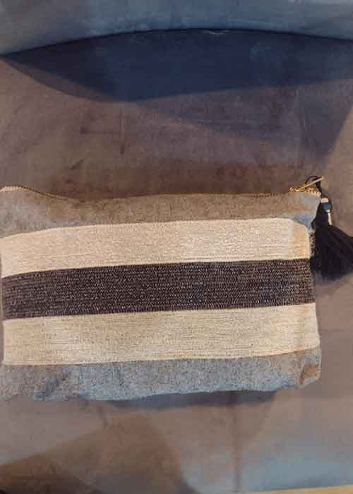 Necessaire Marbella Estampados Gris