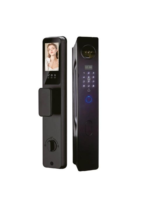 Cerradura exterior inteligente con cámara Int/ext Neutro