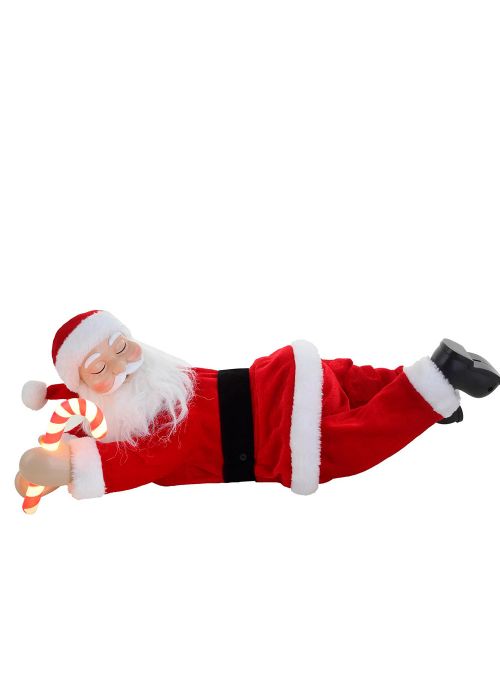 Papá Noel Dormilón 50cm Rojo
