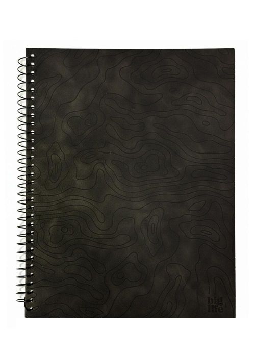 Cuaderno 21x27 TRAMA NEGRO Neutro
