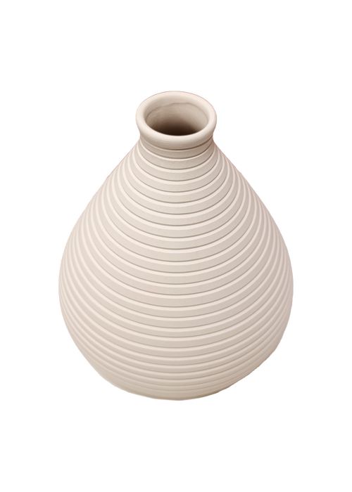 Jarrón Escandinavo Estilizado Neutro