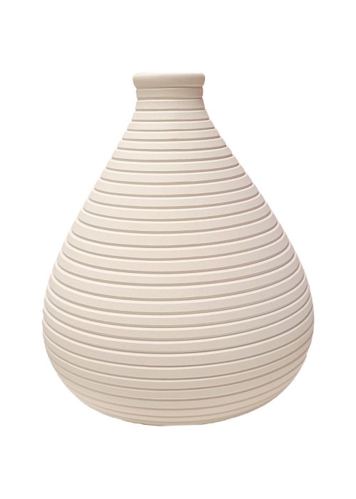 Jarrón Escandinavo Estilizado Neutro