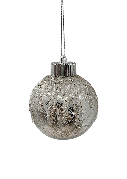 Adorno Relleno Brillos Silver