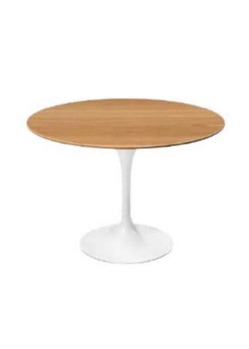 MESA TULIP REDONDA 1M NATURAL WOOD