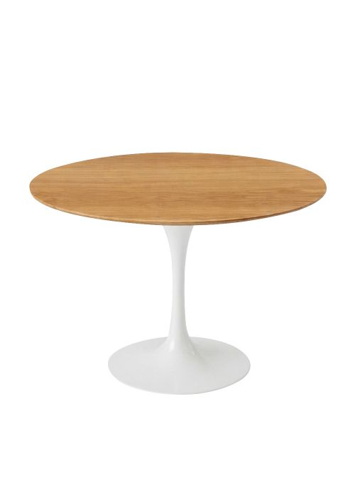 MESA TULIP REDONDA 1M NATURAL WOOD