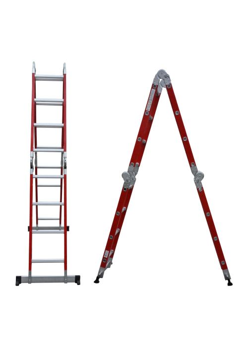 Escalera plegable dieléctrica 16 esc - LE400DIE