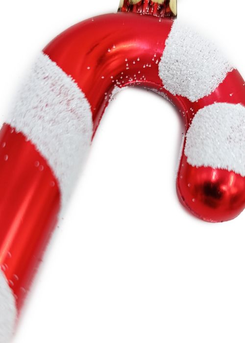 Set de 4 bastones navideños Rojo