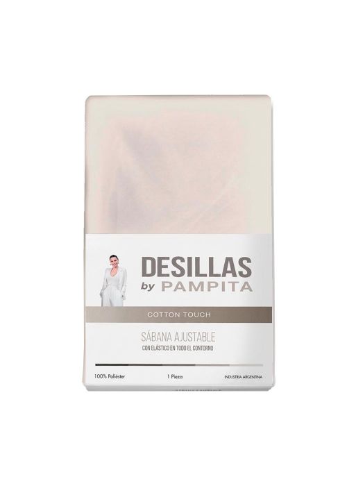 AJUSTABLE COTTON TOUCH QUEEN Crema