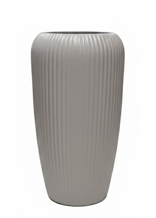 Jarrón de cerámica Beige Neutro