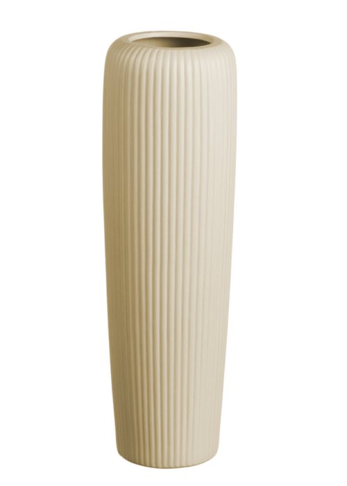 Jarrón de cerámica Beige Neutro