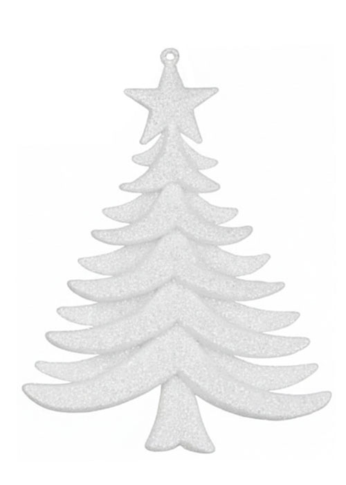 Arbol Nevado Decorativo Brillante