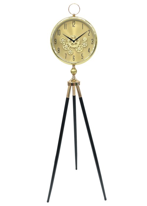 Reloj de pie trípode Dorado Neutro