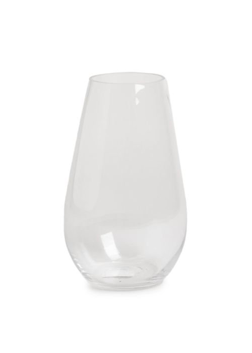 Florero De Vidrio 25 cm Negro