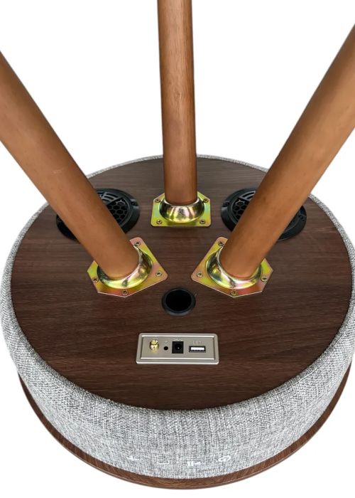 Mesa musical Bluetooth Marron