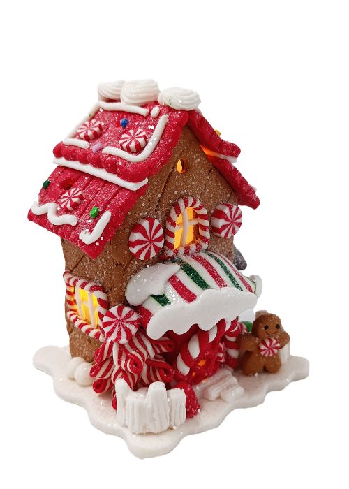 Casa de Jengibre Multicolor