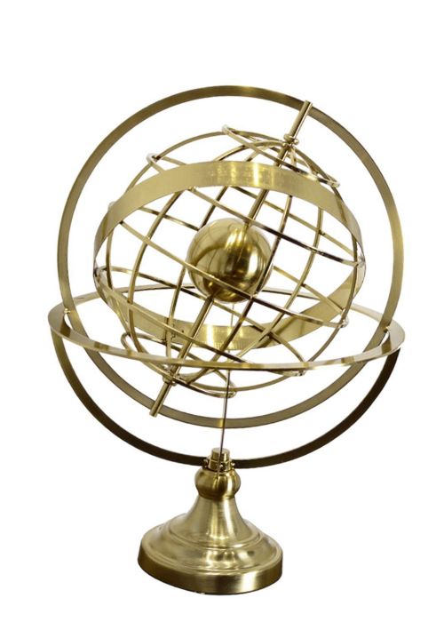 Globo giratorio Dorado