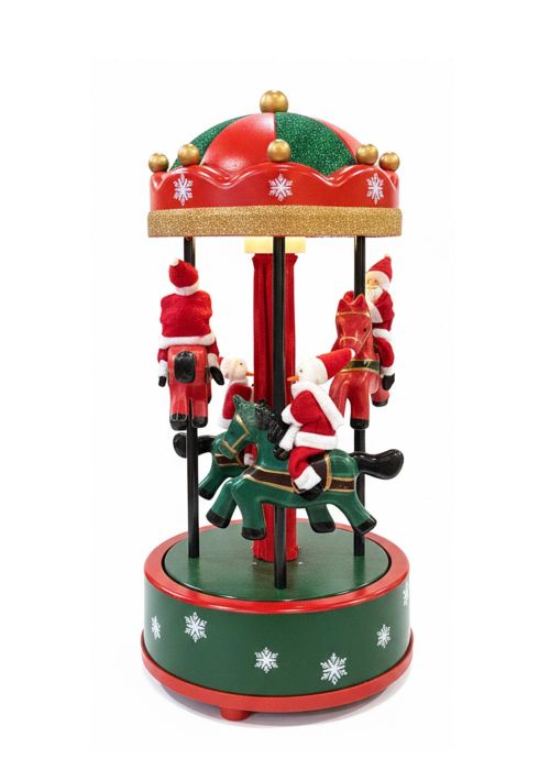 Carrusel Gala de Navidad 60 cm Multicolor