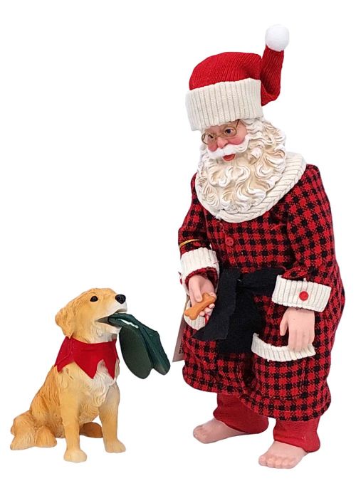 Santa con Su amigo Rojo