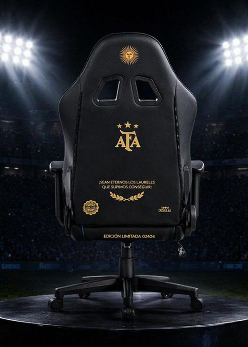 Butaca Oficial de la Seleccion Argentina Negro