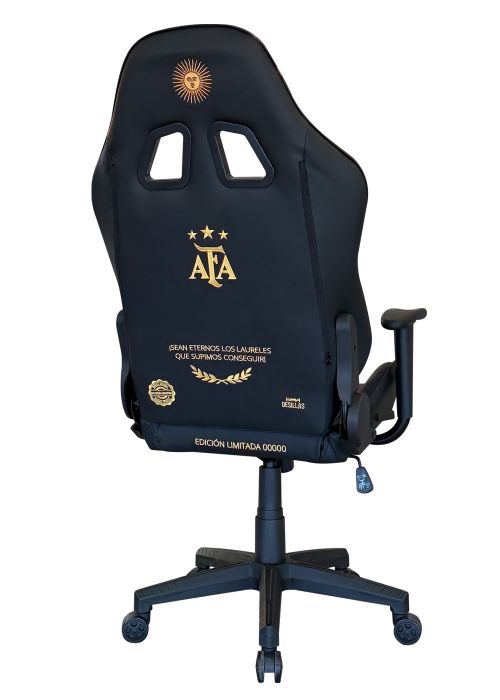Sillón Gamer Oficial Selección Argentina AFA Negro