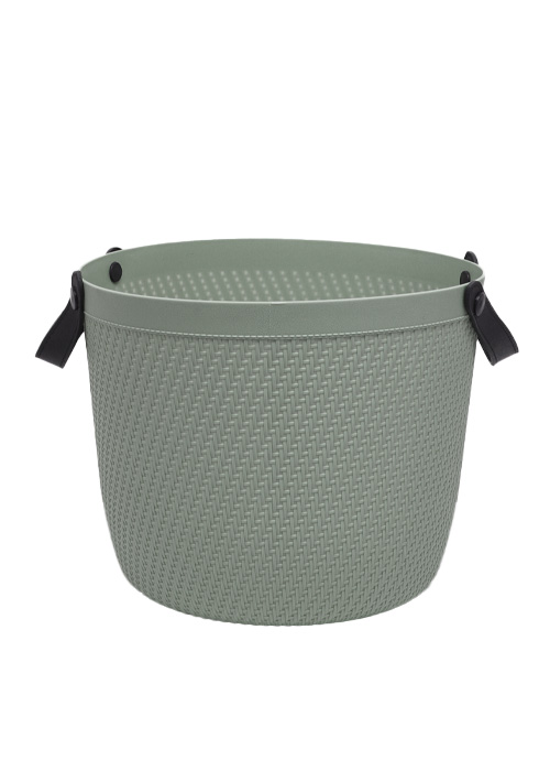 Canasto Texturizado Cuerina