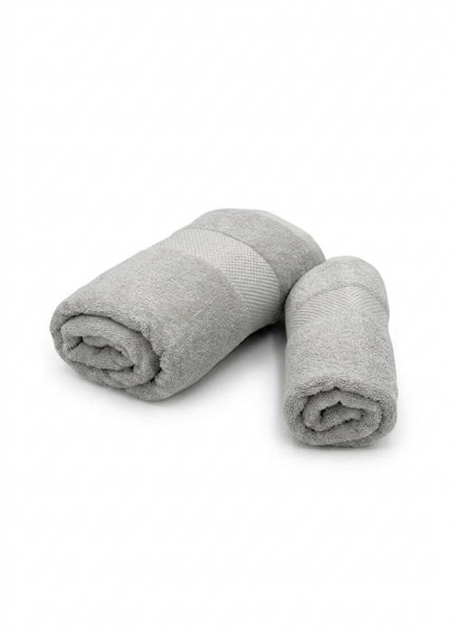 SET TOALLA Y TOALLON DISTINTA XL 1 GUARDA Neutro