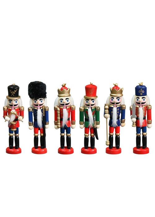 Cascanueces 12 cm Madera Multicolor