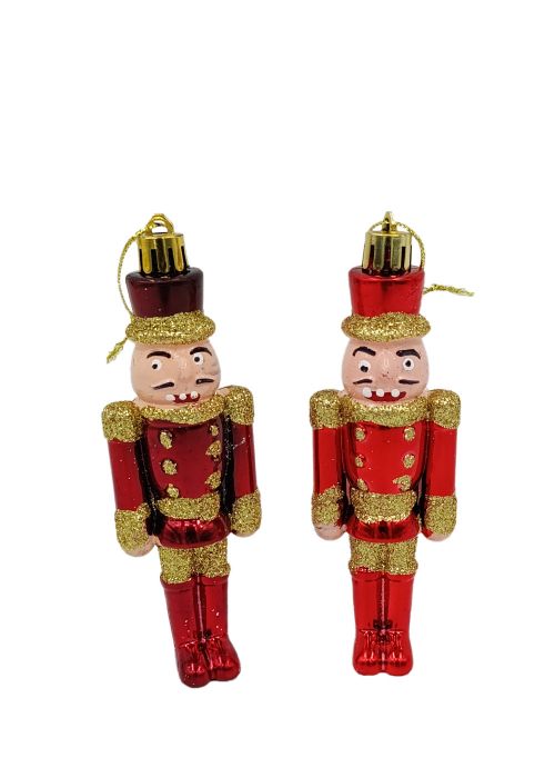 Set por 2 Cascanueces Rojos