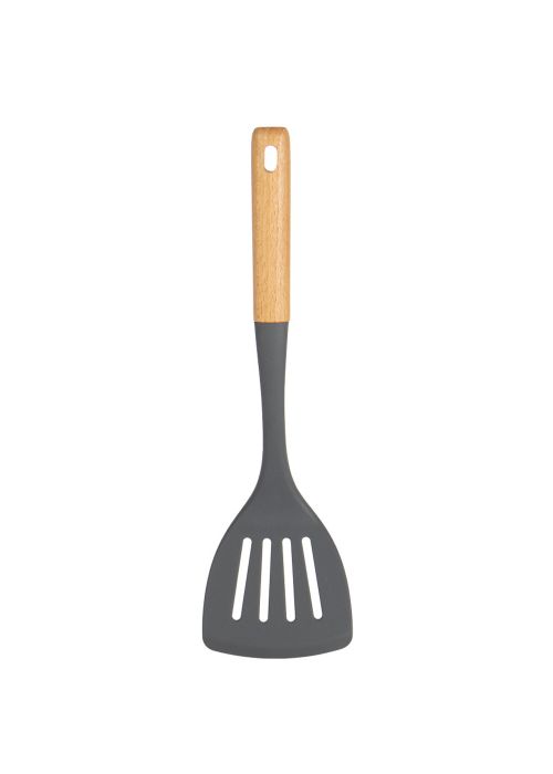 Espátula Ranurada Bamboo Neutro