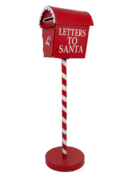 Buzón navideño 23FM10257 Rojo