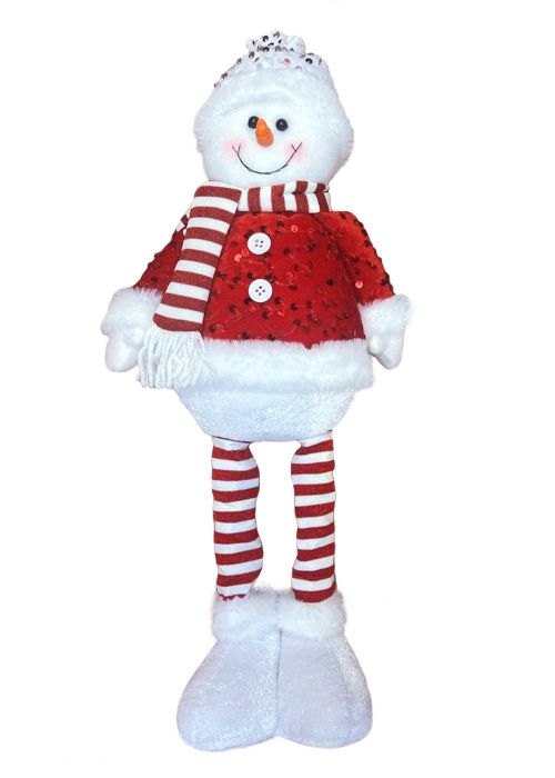 Hombre de Nieve 97 Rojo y Blanco