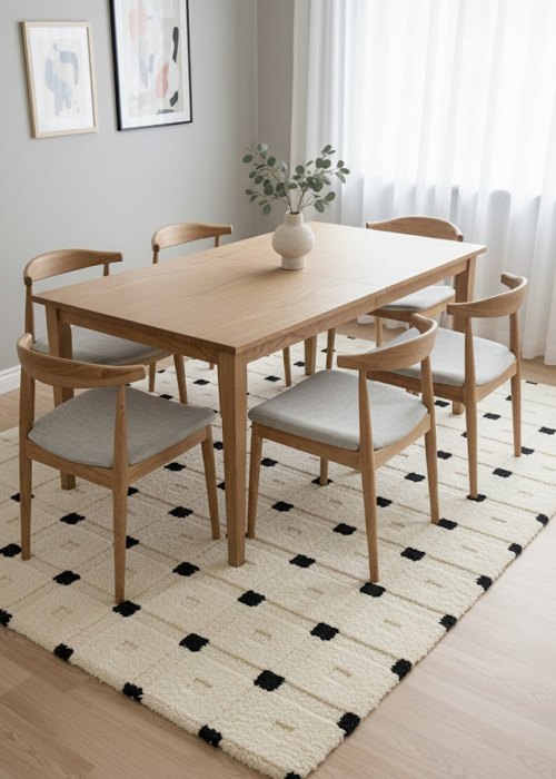 Alfombra Cubik 3D 160 cm Neutro