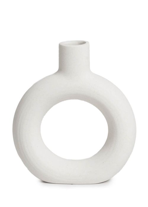 Florero Cerámica Jade M