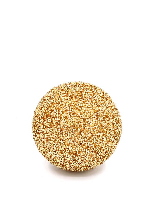 Bola De Cuentas Doradas De 140MM ORN