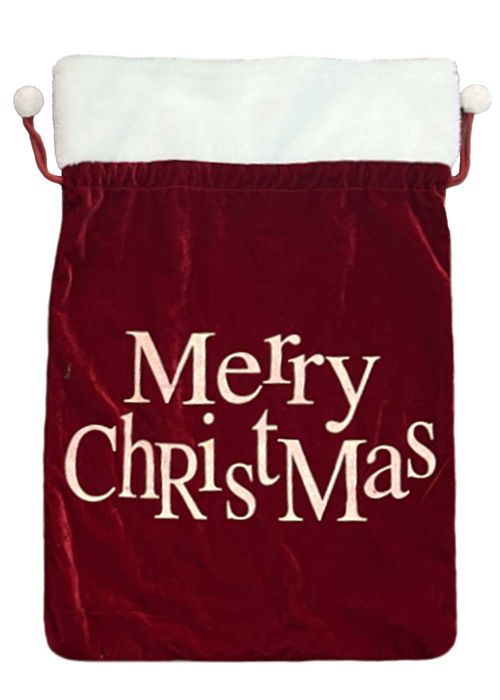 Bolsa Merry Christmas Rojo