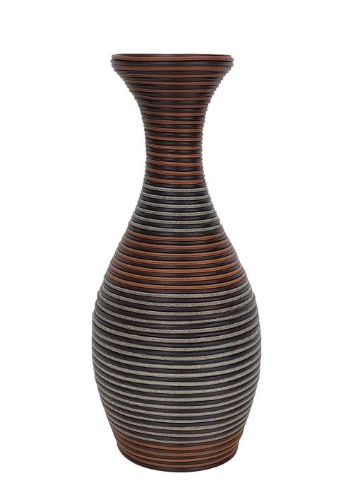 Florero Ratan XB471 Marron