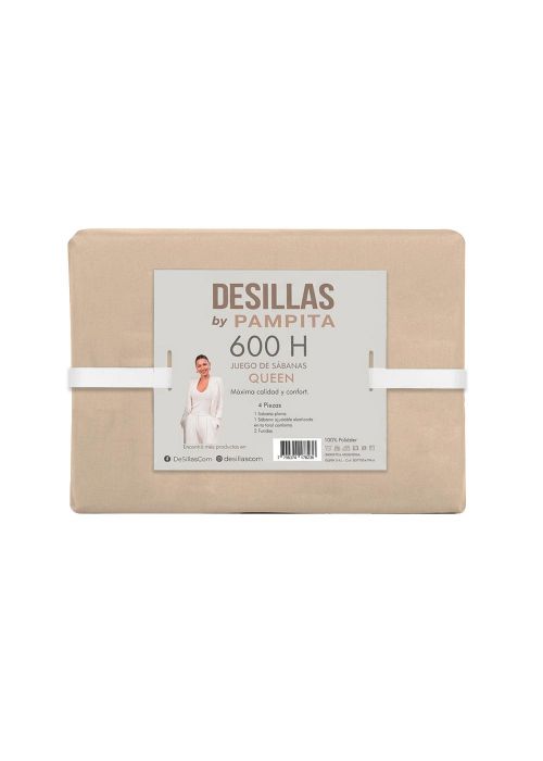JGO SABANA COTTON TOUCH LISA QUEEN Amarillo Claro