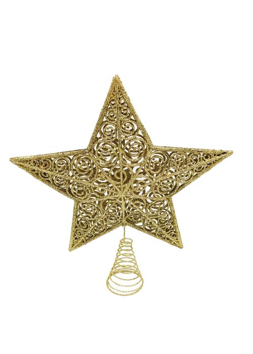 Estrella Puntera 35 cm Dorado